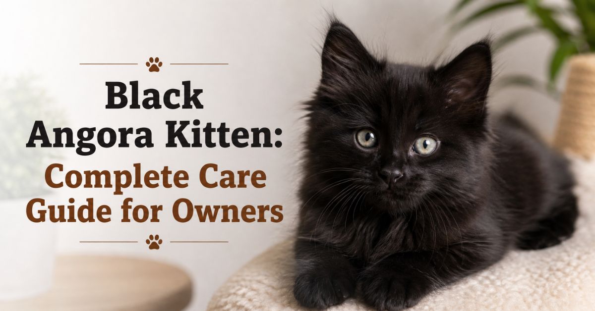 Black Angora Kitten: Complete Care Guide for Owners