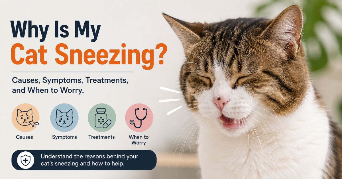 why is my cat sneezing