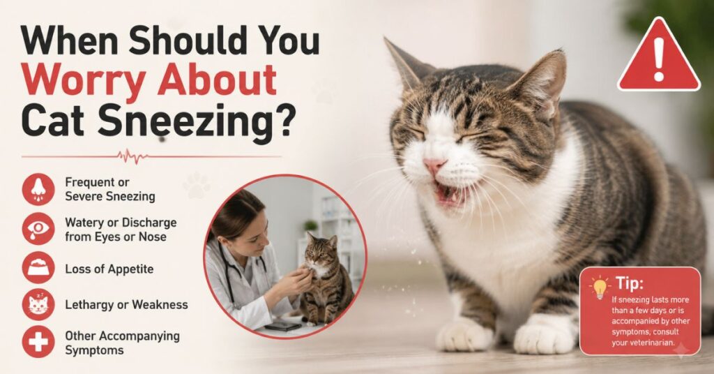 cat sneezing causes