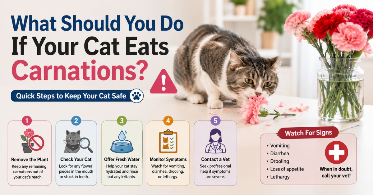 carnations toxic to cats