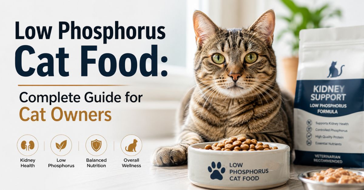 low phosphorus cat food