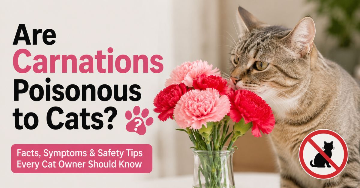 are carnations poisonous to cats