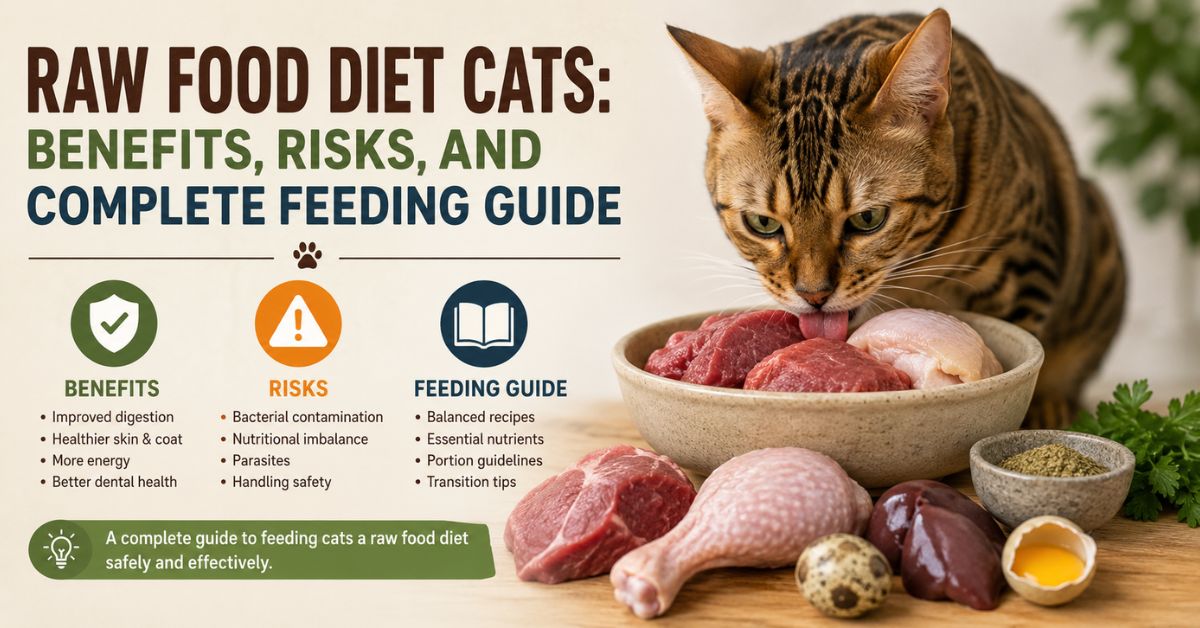 Raw Food Diet Cats: Benefits, Risks, and Complete Feeding Guide