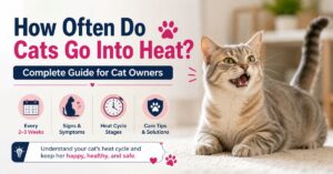 how often do cats go into heat